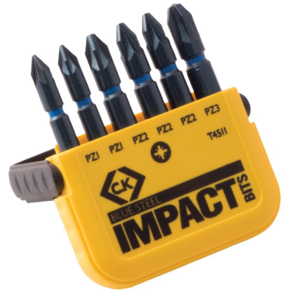 CK T4511 Impact Driver Bit Set 6 Pce