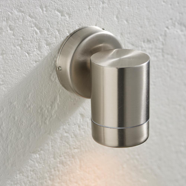 Saxby 14016 Wall Light GU10 35W S/S - Image 2