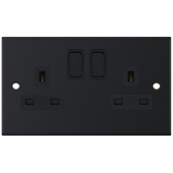 LGA DSL11-22 Socket 2G Swd DP 13A Blk