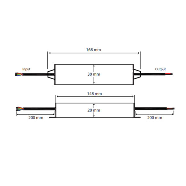 Foss LEDD-IP2024 LED Driver 20W 24V - Image 2