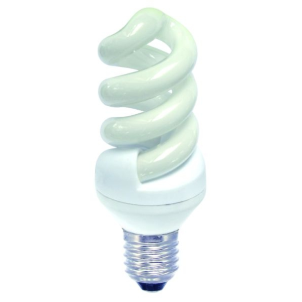 BELL 05011 CFL Mini Spiral ES 9W 2700K