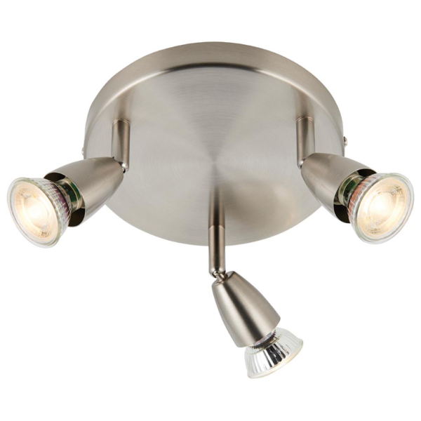 Saxby G2523413 Spotlight Plt+GU10 3x50W