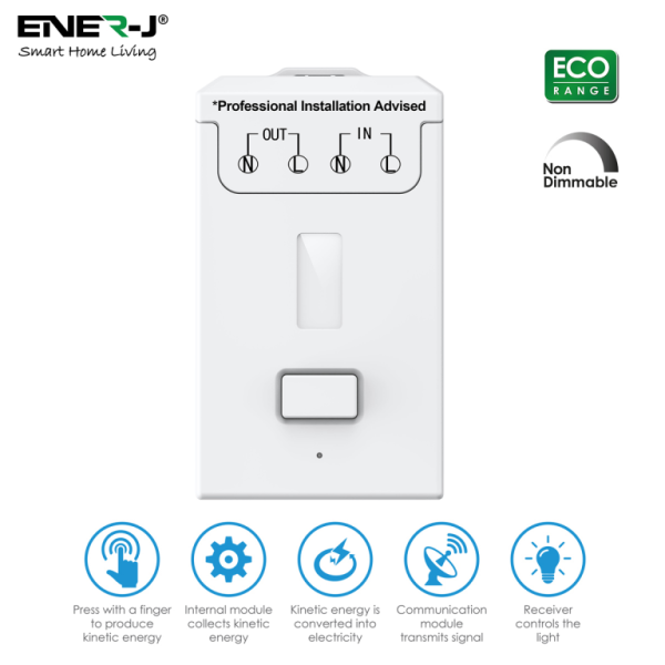 ENER WS1055X RF Receiver Non Dimmable 5A - Image 2