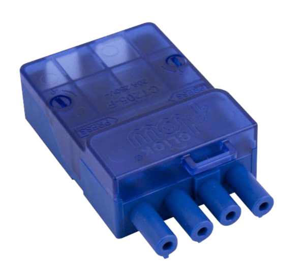 Click CT205C Flow Connector 4 Pole 20A