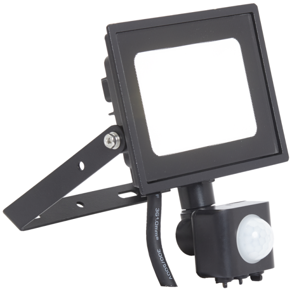 Ansell AEDELED10/CW/PIR Floodlight LED