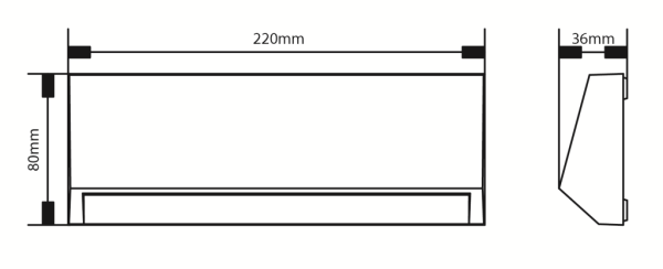 Timeguard LEDSL9DG LED Steplight 3.8W - Image 4