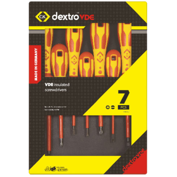 CK T49193D 7 Pce Screwdriver Set SL/PZD - Image 2