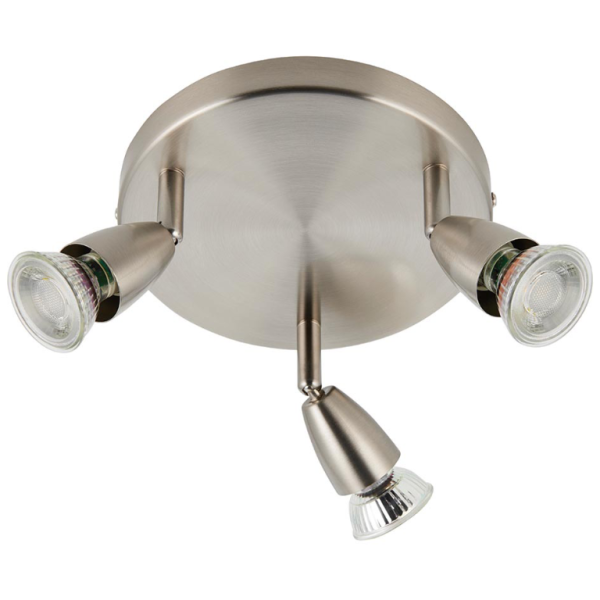 Saxby G2523413 Spotlight Plt+GU10 3x50W - Image 2