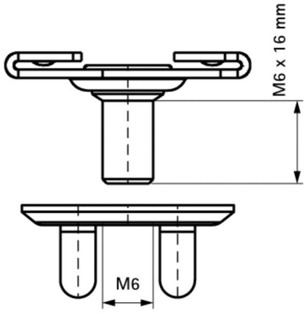 Walraven EP56521604 AC25 Clip M6 - Image 2