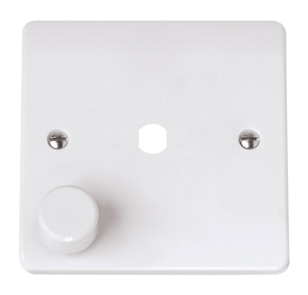 Click CMA145PL 1G Sgl Dimmer Plt & Knob