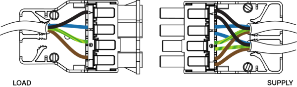 Click CT205C Flow Connector 4 Pole 20A - Image 2