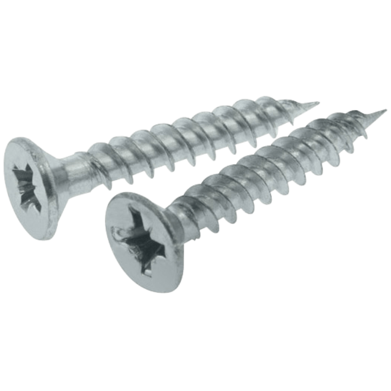 Unicrimp QWS8-25 Screw TT CS BZP Pk=200