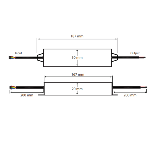 Foss LEDD-IP4524 LED Driver 45W 24V - Image 2