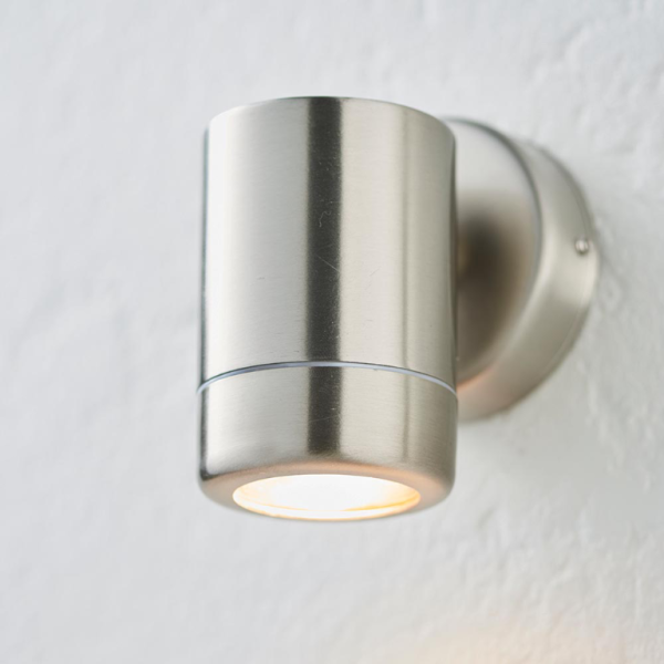 Saxby 14016 Wall Light GU10 35W S/S - Image 4