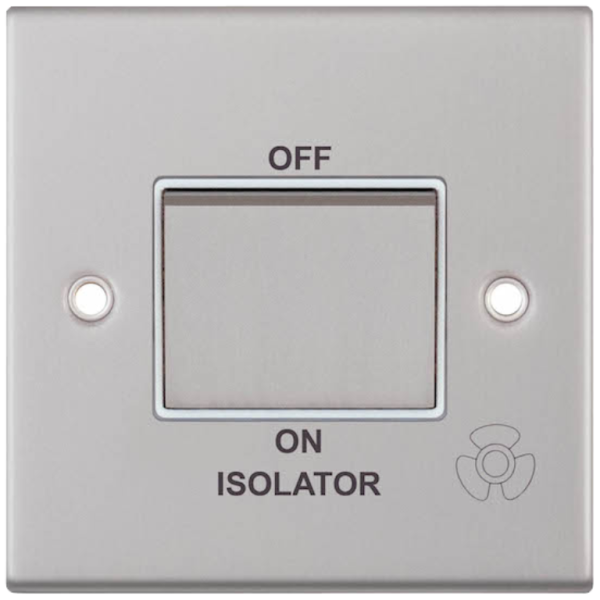 LGA DSL108 Fan Isolator S/Ch Whi Insrt