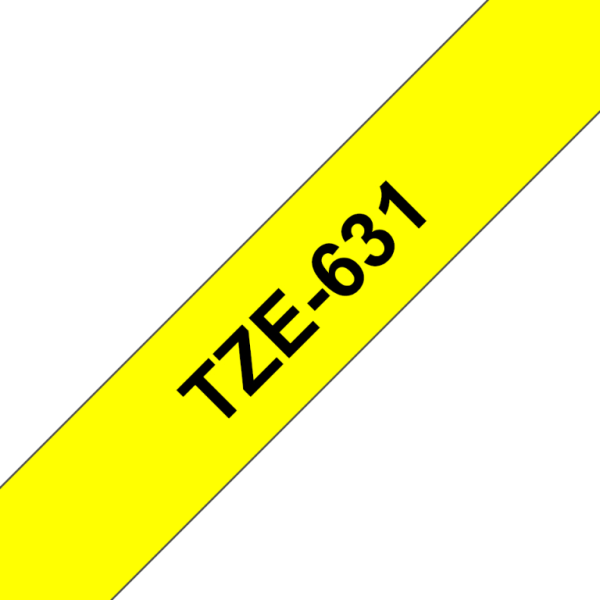 Brother TZE-631 Labelling Tape 12mmx8m