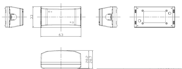 K/Bridge NETJ6 UTP Cat6 Junction Box - Image 2