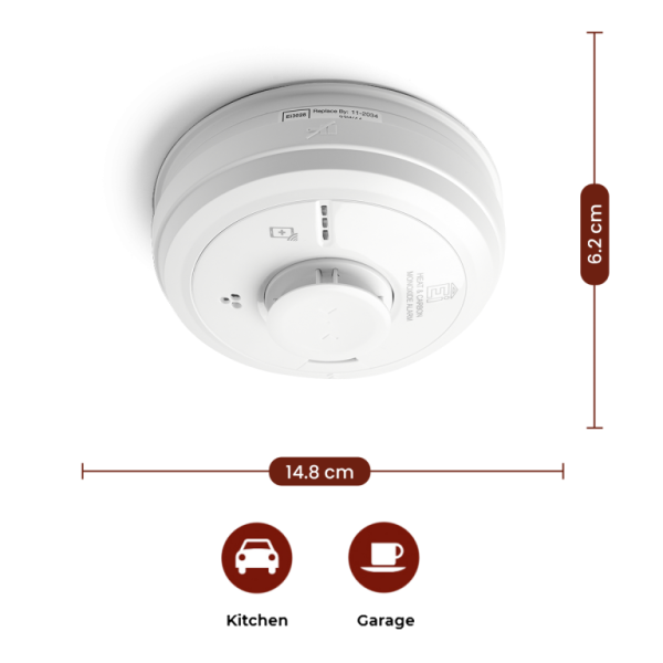 Aico EI3028 Multi-Sensor Fire CO Alarm - Image 2