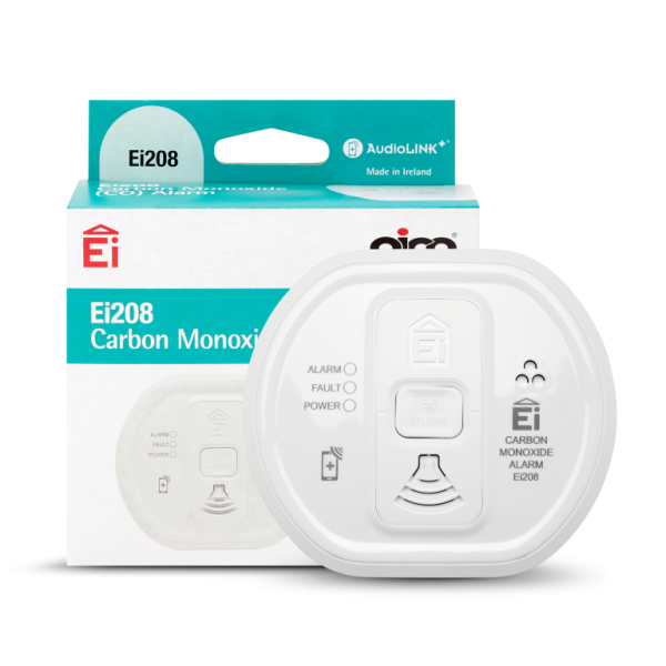 Aico EI208 CO Alarm Battery Powered