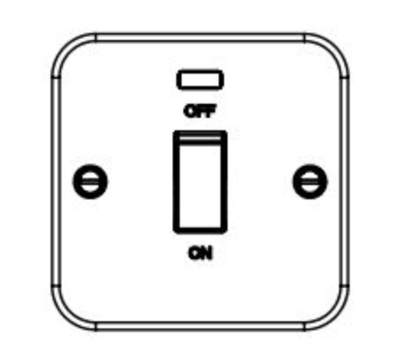 K/Bridge M8341N Switch DP 1 Gang 20A - Image 2