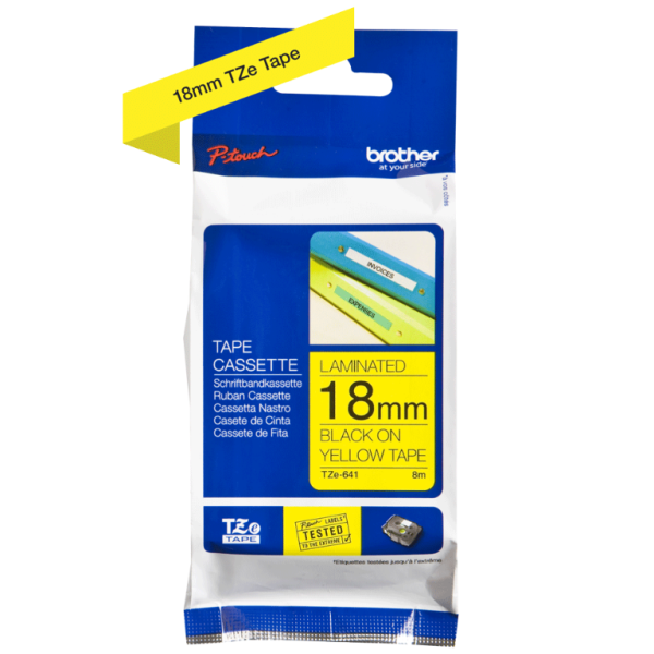 Brother TZE-641 Labelling Tape 18mmx8m - Image 3