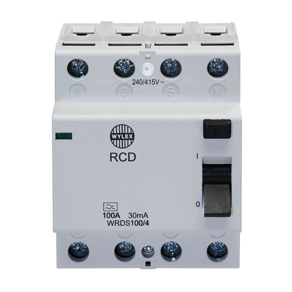 Wylex WRDS100/4 RCD 4P Class A 100A 30mA