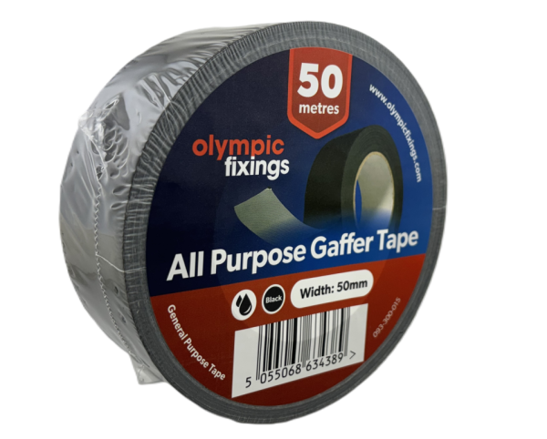 OF 093-300-015 Gaffer Tape 50mmx50m Blk