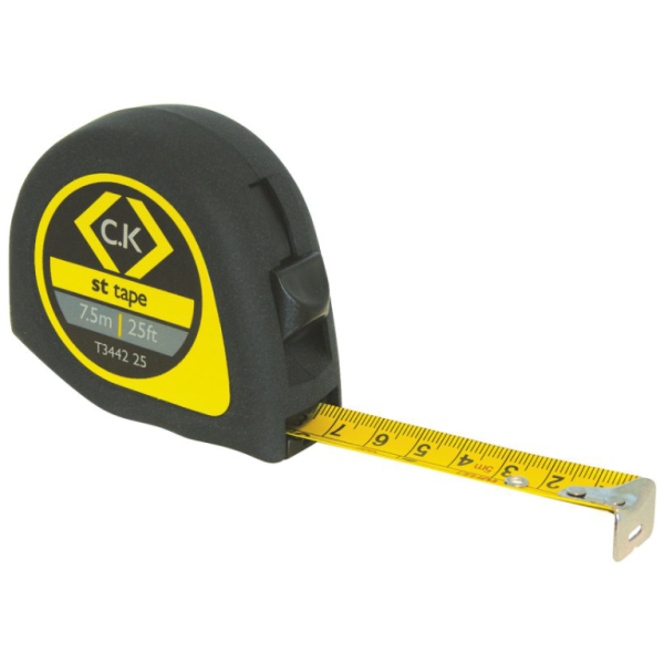 CK T344225 Tape Measure 7.5m/25ft