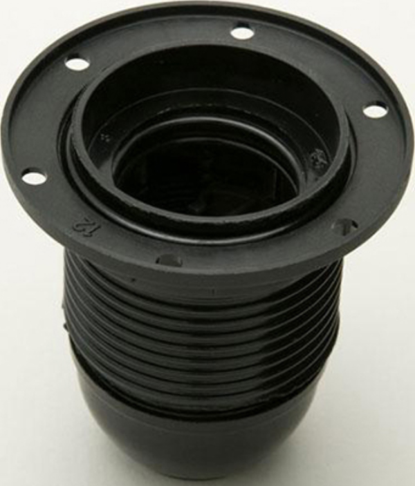 Jeani A42 ES Lampholder 10mm Black