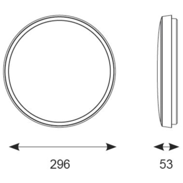 Ansell AGAMLED/CCT/MWS/M3 Lumin LED 18W - Image 2