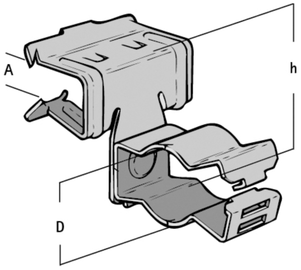 Walraven EM50122516 BLCC50-575 Clip10-16 - Image 2