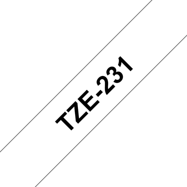 Brother TZE-231 Labelling Tape 12mmx8m