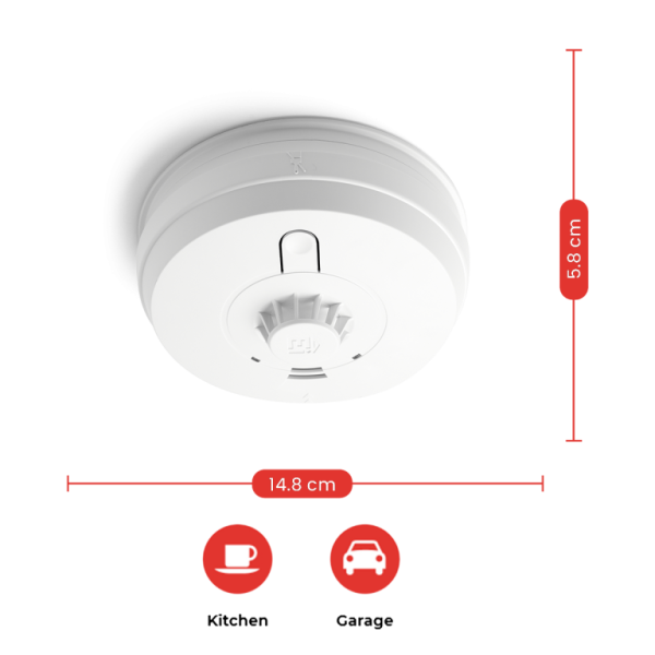 Aico EI144E Heat Alarm Optical - Image 3