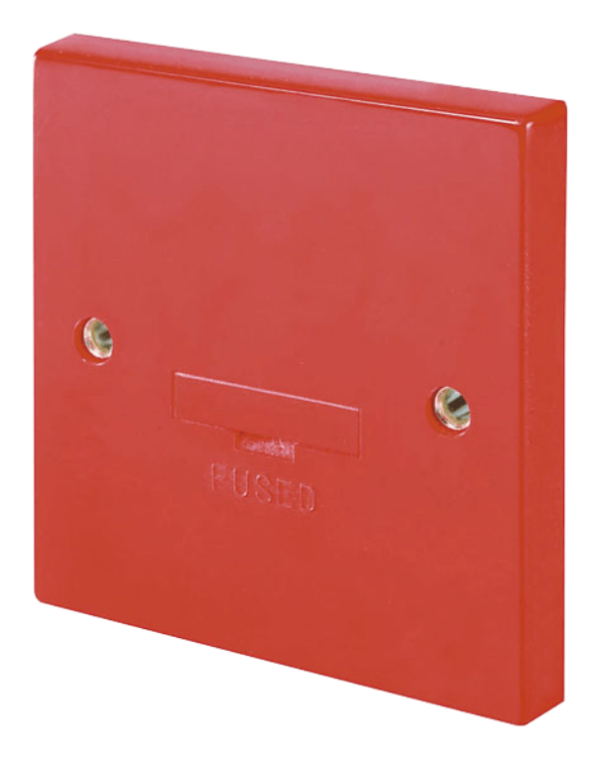 Click WA049RD Conn Unit Fused 3A Red