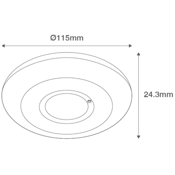 Ovia OVMS001WH Microwave Sensor Whi - Image 2