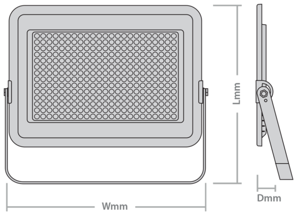 RA MET50-60 Meteor Flood 50W 6000K Blk - Image 2