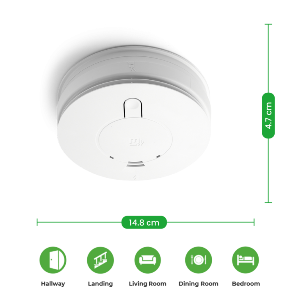 Aico EI146E Smoke Alarm Optical - Image 2