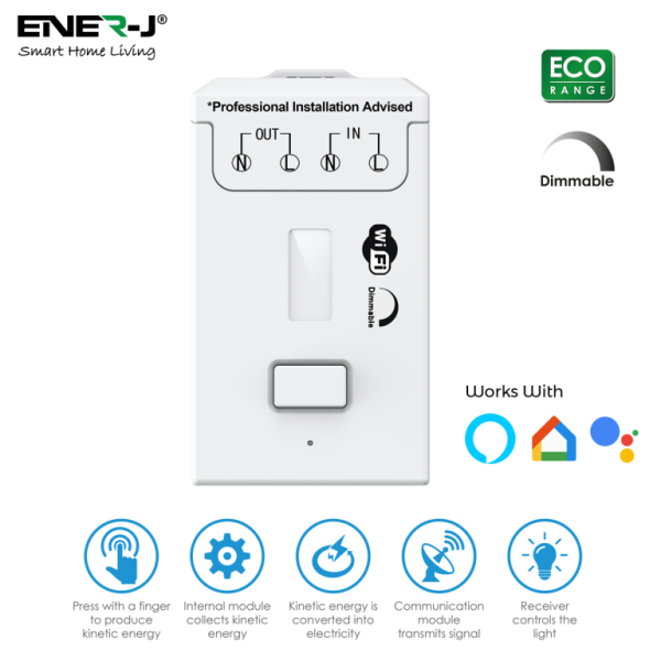 ENER WS1056X Dimmable & WiFi Receiver 5A - Image 3