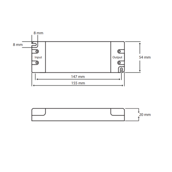 Foss DIMD-2524 LED Driver 25W 24V - Image 2