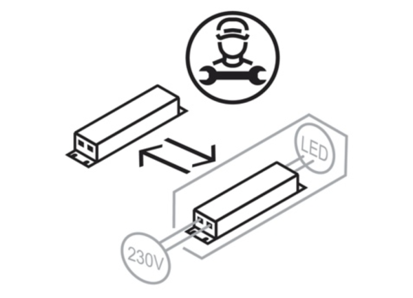 Lumineux 430155-M3-MW Emer B/Hd 3CCT 14W - Image 3