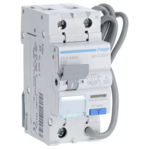 HAGER ADA940U RCBO SPSN