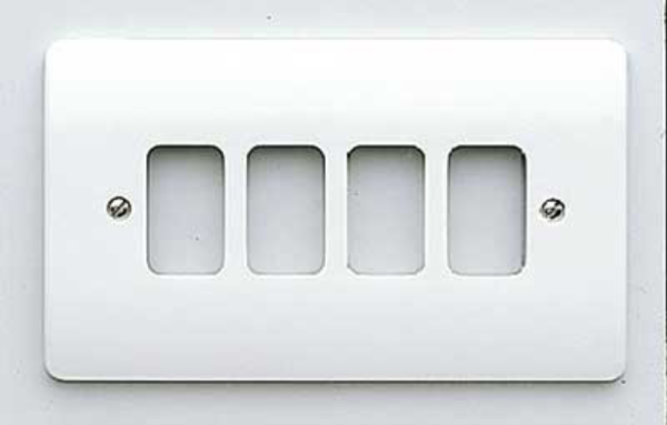 MK K3634WHI Frontplate 4 Module