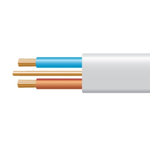 Cable 6242BH 2C&E LSZH 4mm Whi (100m)