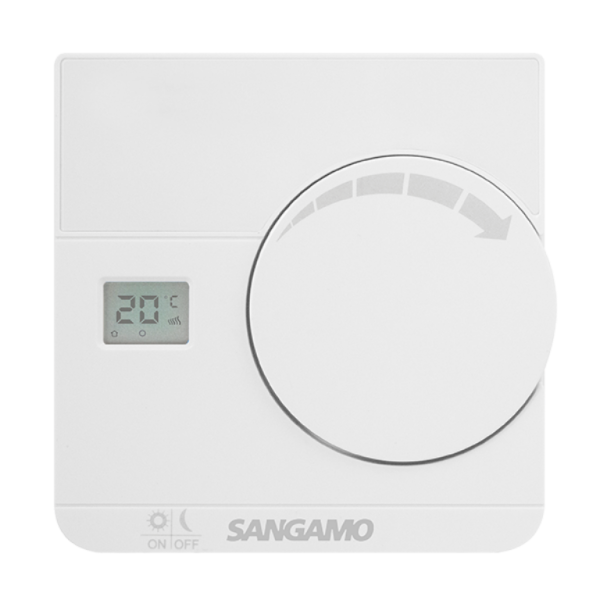 Sangamo CHPRSTATD Room Stat Digital Whi