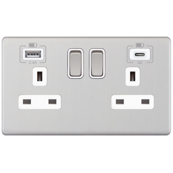 LGA 5MPLUS-763 2G Socket 2 USB Ports 13A