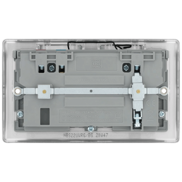 BG NBS22G-01 Switched Socket 2G DP 13A - Image 2