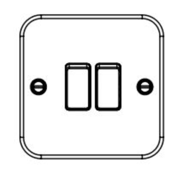 K/Bridge M3000 Switch 2G 2Way 10A - Image 2