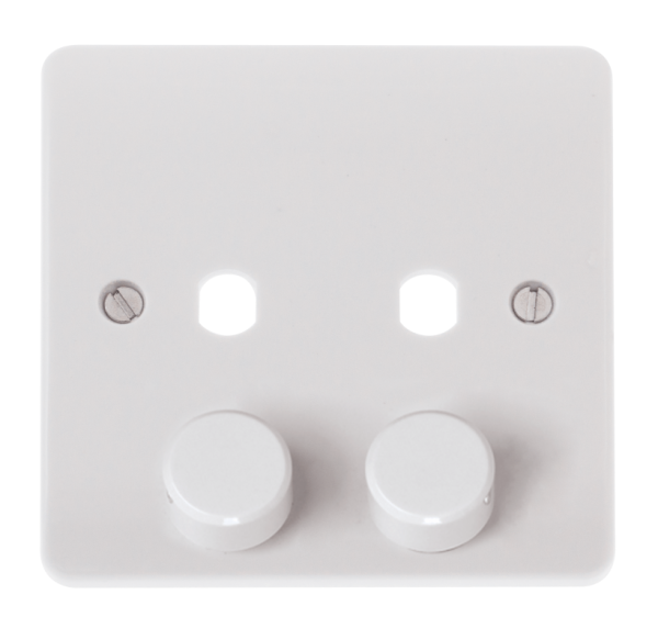 Click CMA146PL 2G Sgl Dimmer Plt & Knob