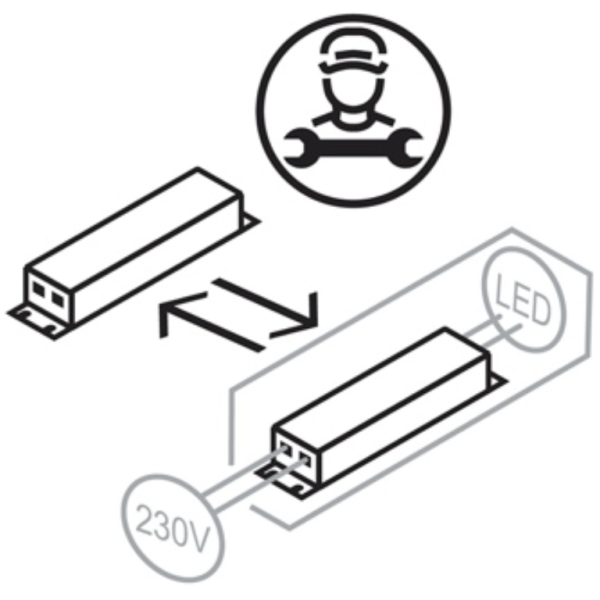 Lumineux 430155-M3-MW Emer B/Hd 3CCT 14W - Image 5